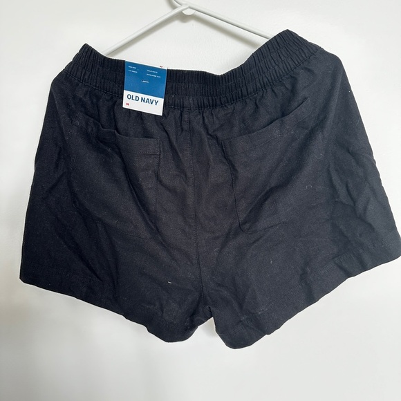 Old Navy Black Athletic Shorts Lightweight Elastic Waist - Picture 2 of 4